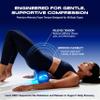 MELT Method 18 Inch Soft Travel Foam Roller w/FasciaTherapy - Low Density Travel Size Foam Roller for Physical Therapy, Muscle Recovery, Back Massage & Pilates - Half The Length of MELT Original view 3