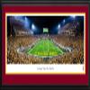 Arizona State Football (end zone) - 44x18-inch Double Mat, Deluxe Framed Picture by Blakeway Panoramas view 1
