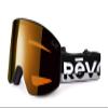 Revo Goggles No. 3 x Bode Miller: SuperNova+ Photochromic Lens, Frameless Design, Metallic Black Frame with Solar Orange Lens view 1