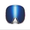 Revo Goggles No. 3 x Bode Miller: SuperNova+ Photochromic Lens, Frameless Design, Metallic White Frame with Blue Water Lens view 2