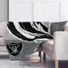 Las Vegas Raiders 60'' x 80'' Retro Jazz Coral Fleece Blanket view 2