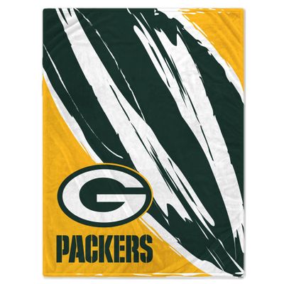 Pegasus Home Fashions Green Bay Packers 60'' x 80'' Retro Jazz Coral Fleece Blanket