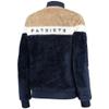 G-III Sports Women's Navy/Cream New England Patriots Riot Squad Sherpa Full-Snap Jacket view 3