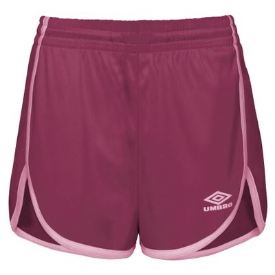 Umbro Girls Classic Gym Short, Orchid Flower/Rosebloom, Small (7-8)