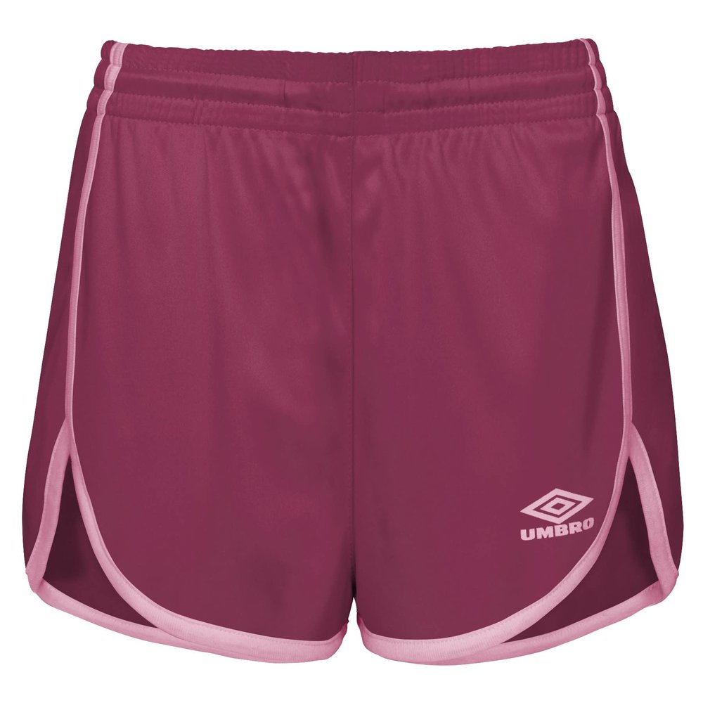 Umbro Girls Classic Gym Short, Orchid Flower/Rosebloom, Small (7-8)