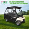 10L0L 360 Panoramic Golf Cart Enclosure for Club Car DS 4 Passenger, with 4-Side Zipper Doors, Portable Waterproof Cover view 2