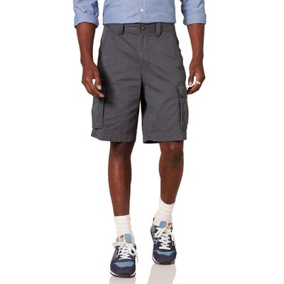 Amazon Essentials Men's 10" Classic-Fit Cargo Shorts (Available in Big & Tall), Charcoal, 56