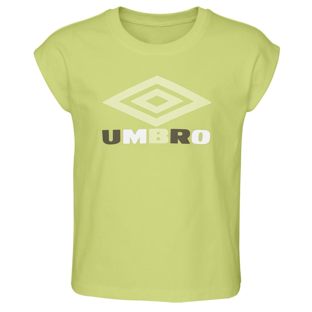 Umbro Girls Muscle Tee, Sunny Lime, X-Large (16)