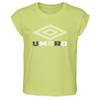 Umbro Girls Muscle Tee, Sunny Lime, X-Large (16) view 1