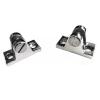 316Stainless Steel Pack of 2 Marine Grade Deck Hinge, Side Mount Deck hardeware view 3