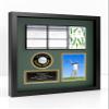 Hole-in-One Golf Display Case Frame, 3 or 4 Components for Ball, Scorecard, Photo & Printed Graphic Info Insert (Premium, 4 Components) view 2