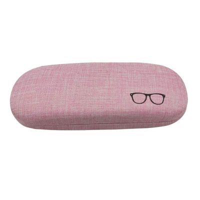 EXCEART 1pc Retro Linen Glasses Case Elegant Cotton Linen Spectacle Box for Sunglasses Eyewear Protector for Travel Everyday Use Stylish Design