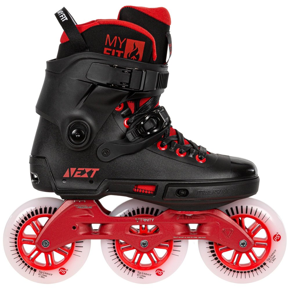 PS Next 110 Skates Red 9.0-10.0 (42-43)