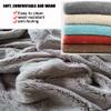 QAIOXINGXING Bean Bag Chair Cover Breathable and Comfortable 5/6/7FT Big Soft Washable Micro-Fiber for Adult Living Room Furniture Big Round Soft Fluffy Faux Fur BeanBag Lazy Sofa (No Filler) view 4