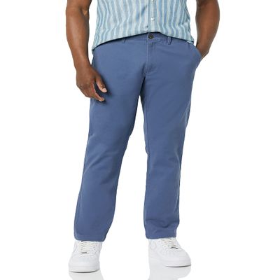 Amazon Essentials Men's Athletic-Fit Chino Pants, Dark Blue, 48W x 32L