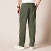 Amazon Essentials Men's Classic-Fit Wrinkle-Resistant Pleated Chino Pant (Available in Big & Tall), Dark Olive, 52W x 28L view 2