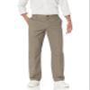 Amazon Essentials Men's Big & Tall Classic Wrinkle-Resistant Flat-Front Chino Pant Pants, Taupe, 56W x 34L view 1