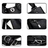 Backpack PU leather Shoulder Bag Adjustable Shoulder Strap Backpack Large-capacity Fashion Female Backpack-Blue view 3