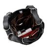 Backpack PU leather Shoulder Bag Adjustable Shoulder Strap Backpack Large-capacity Fashion Female Backpack-Blue view 4