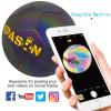 KPASON Soccer Ball, Holographic Glowing Soccer Ball Size 5 with Pump for Men, Women, Youth view 2