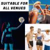 KPASON Holographic Volleyball, Indoor Outdoor Holographic Reflective Glowing Volleyball for Beach Game Gym Training (Official Size 5) view 4