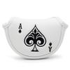 Barudan Golf Putter Cover Half Mallet Putter Headcover Magnetic Club Protector for Odyssey,Scotty Cameron,Taylormade,Cleveland,etc - Mid Mallet Putter Headcover view 1