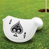 Barudan Golf Putter Cover Half Mallet Putter Headcover Magnetic Club Protector for Odyssey,Scotty Cameron,Taylormade,Cleveland,etc - Mid Mallet Putter Headcover view 2