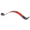Arm Blaster for Biceps & Triceps  Heavy-Duty Aluminum for Strength Training with Dumbbells, Barbells, & Curl Bars  Adjustable Straps & Padded Support, Red view 2