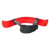 Arm Blaster for Biceps & Triceps  Heavy-Duty Aluminum for Strength Training with Dumbbells, Barbells, & Curl Bars  Adjustable Straps & Padded Support, Red view 4