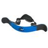 Arm Blaster for Biceps & Triceps  Heavy-Duty Aluminum for Strength Training with Dumbbells, Barbells, & Curl Bars  Adjustable Straps & Padded Support, Blue view 3