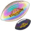 KPASON Football Holographic Football Official Size 9, Reflective Bright Composite Leather Footballs for Teens and Adults view 1