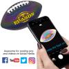 KPASON Football Holographic Football Official Size 9, Reflective Bright Composite Leather Footballs for Teens and Adults view 4