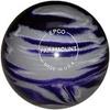 BuyBocceBalls - EPCO Candlepin Bowling Balls - Marbleized - Purple, Grey & White (4 1/2 inch- 2lbs. 6oz.) - Single - Made in USA view 1