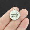 1 Charms Beer Stainless Steel Charm - Hoppy Thoughts view 1