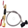 Paintball Co2 Tank Refill Adapter Hose to Fill 12oz, 16oz, 20oz Co2 Dual Valve Bottle view 4