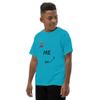 Printful Train Up A Child T-Shirt Caribbean Blue view 1