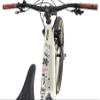 All Mountain Style MTB Bike Frame Protector | Honeycomb 380 Microns PVC | Universal Clear Guard for Downhill & Enduro | 18-Piece Set view 3