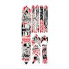 All Mountain Style Bike Frame Protector Extra - Universal Fit, 10-Piece Set for Down Tube, Chainstay, Cable Wear, High-Impact Honeycomb PVC view 2