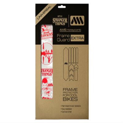 Bike Frame Protector Extra - Universal Fit, 10-Piece Set for Down Tube, Chainstay, Cable Wear, High-Impact Honeycomb PVC