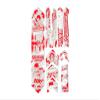 Bike Frame Protector Extra - Universal Fit, 10-Piece Set for Down Tube, Chainstay, Cable Wear, High-Impact Honeycomb PVC view 2