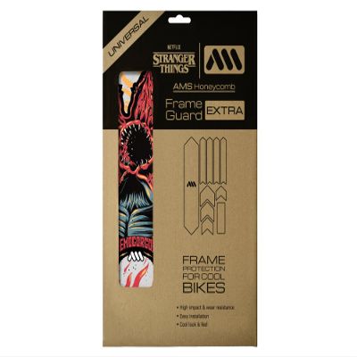 Bike Frame Protector Extra - Universal Fit, 10-Piece Set for Down Tube, Chainstay, Cable Wear, High-Impact Honeycomb PVC