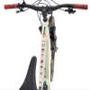 All Mountain Style Bike Frame Protector Extra - Universal Fit, 10-Piece Set for Down Tube, Chainstay, Cable Wear, High-Impact Honeycomb PVC view 4