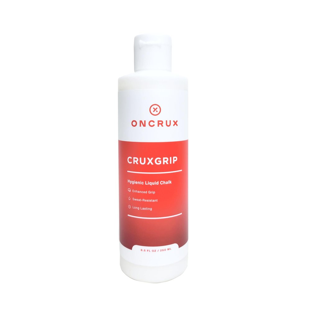 ONCRUX Liquid Gym Chalk - Liquid Hand Chalk for Weightlifting - Mess Free Lifting Chalk Liquid - Long Lasting Liquid Grip Chalk for Climbing - Liquid Chalk Gym Chalk for Gymnastics, CrossFit 6.5 fl oz