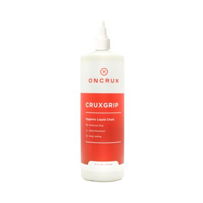 ONCRUX Liquid Gym Chalk - Liquid Hand Chalk for Weightlifting - Mess Free Lifting Chalk Liquid - Long Lasting Liquid Grip Chalk for Climbing - Liquid Chalk Gym Chalk for Gymnastics, Crossfit 16 fl oz