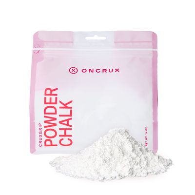 ONCRUX Loose Chalk Powder 14 OZ- Magnesium Carbonate Gym Chalk for Rock Climbing - Weight Lifting Chalk Powder - Hand Chalk for Gymnastics - Workout Chalk for Weightlifting CrossFit Powerlifting Chalk