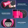 30 Watt Power Portable Megaphone Bullhorn Speaker Voice, Siren/Alarm and 240S Recording with Volume Control and Strap (DeepPink) view 3