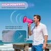 30 Watt Power Portable Megaphone Bullhorn Speaker Voice, Siren/Alarm and 240S Recording with Volume Control and Strap (DeepPink) view 4