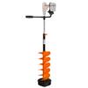 Nordic Legend Hardware Lite E-Drill Combo, Cordless Nylon Ice Drill Auger 8" Dia. W/ICE Scoop Chipper/Universal Drill Adapter/Ice Fishing Rod Rack and 1 Set REPLACMENT Blades view 3