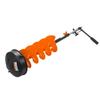 Nordic Legend Hardware Lite E-Drill Combo, Cordless Nylon Ice Drill Auger 8" Dia. W/ICE Scoop Chipper/Universal Drill Adapter/Ice Fishing Rod Rack and 1 Set REPLACMENT Blades view 4