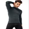 Men's Compression Shirts Long Sleeve Athletic Workout Tops Gym Undershirts Active Sports Baselayers view 4